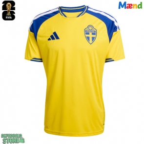 Sverige Replika Hjemmebanetrøje VM 2026 Kortærmet